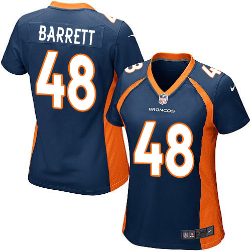 Women's Game Shaquil Barrett Nike Jersey Navy Blue Alternate - #48 NFL Denver Broncos